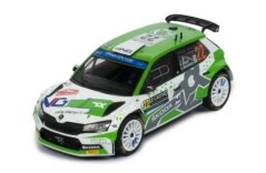 Model IXO Škoda Fabia Rally2 n.22 N.Gryazin -K.Aleksandrov  Rally Monte Carlo 2022 1:43
