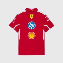 Týmová polokošile Scuderia Ferrari F1 s logy sponzorů
