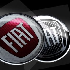 Fiat samolepka LOGO 3D