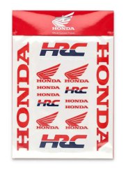 Velké balení samolepek Honda - HRC