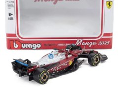 Model Scuderia Ferrari SF-25 BBurago #16 Charles Leclerc Monza 2025 1:43