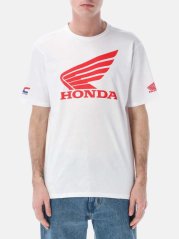 Fanouškovské tričko HRC Honda s velkým logem bílé