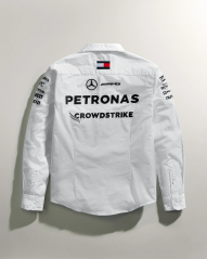 Týmová košile Mercedes AMG F1 bílá