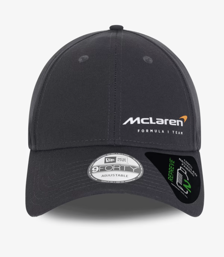 McLaren F1 volnočasová kšiltovka ESS tmavě šedá