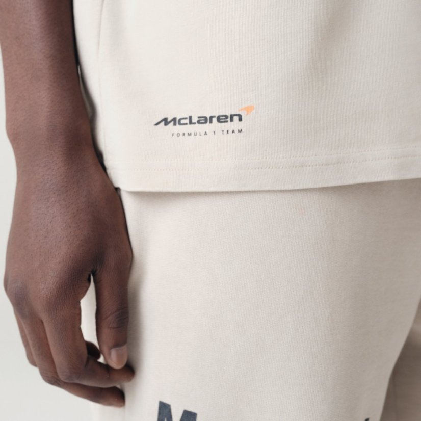 Volnočasové tričko McLaren F1 NE speedmark pískové