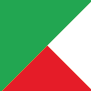 Zelená / Červená / Bílá
