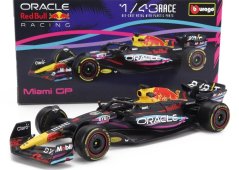 Model Red Bull F1 RB19 BBurago #1 Max Verstappen 2023 1:43 SE Miami GP