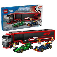LEGO stavebnice Aston Martin/Red Bull - kamion Formule 1 - edice city