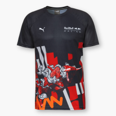 Red Bull Racing F1 tričko DOUBLE BULL tmavě modré