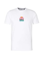 Fanouškovské tričko Red Bull Bora Hansgrohe bílé s logem