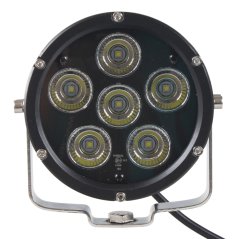 LED svetlo kulaté, 6x10W, ø125mm, R112