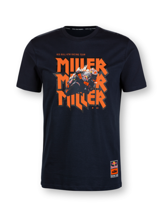 Volnočasové tričko Jack Miller - KTM Red Bull Racing tmavě modré