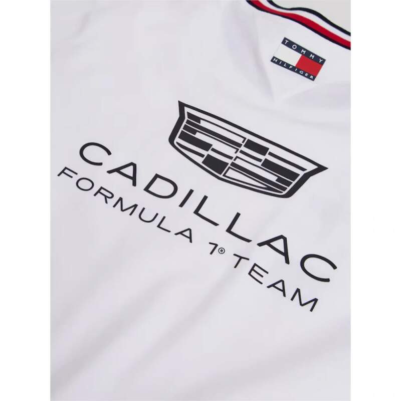 Tričko Valtteri Bottas Cadillac F1 x Tommy Hilfiger - týmová edice