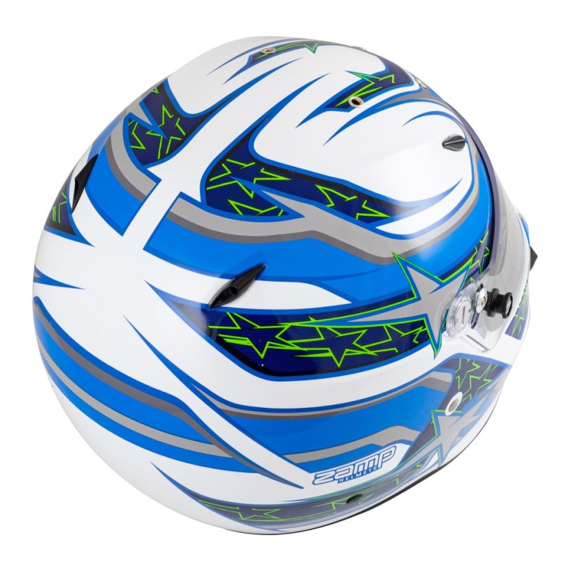 ZAMP Přilba ZR 72 White / Blue