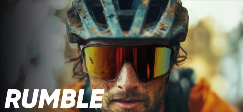 Red Bull Spect sluneční brýle RUMBLE černé s modro purpurovým sklem