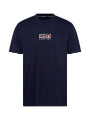 Tričko Oracle Red Bull Racing edície RACING tmavomodré s logom