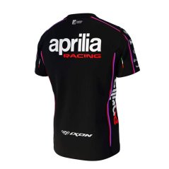 Týmové tričko Aprilia Racing s logy sponzorů