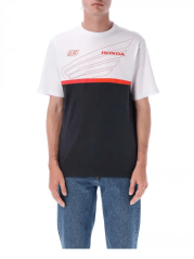 Triko HRC Honda X Marc Marquez bílé