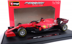 Model Scuderia Ferrari SF 21 BBurago #55 C.Sainz jr. 2021 1:18