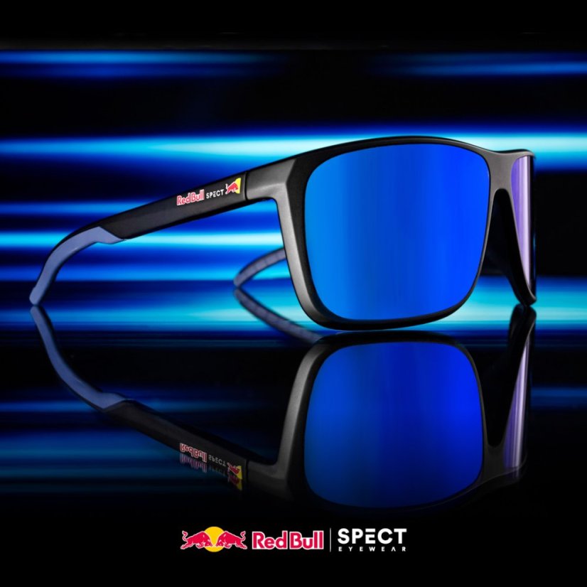 Red Bull Spect sluneční brýle TAIN černé se zlatými skly
