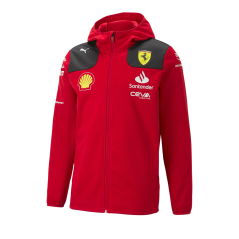 Scuderia Ferrari F1 týmová softshell bunda s kapucí SF