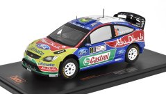 Model IXO Ford Focus RS WRC N.3 2009 Rally Sardinia M. Hirvonen 1:24