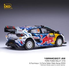 Model IXO Ford Puma Rally 1, WRC, Safari Rallye Kenia, 2024, #16, 1:18