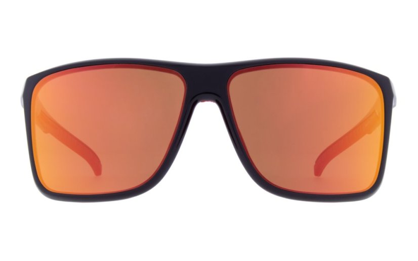 Red Bull Spect sluneční brýle TAIN černé s oranžovými skly