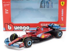 Model Scuderia Ferrari SF-24 BBurago #55 Carlos Sainz 2024 1:43 - SE Miami