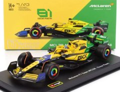 Model McLaren F1 MCL38 BBurago #81 Oscar Piastri 2024 SE 1:43 Signature