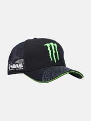 Sponzorská kšiltovka Fabio Quartararo - Monster Energy se zahnutým kšiltem