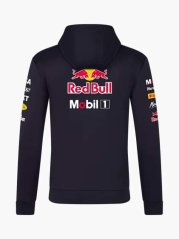 Mikina na zip Oracle Red Bull Racing s logy sponzorů - týmová edice