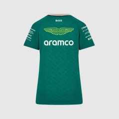 Dámské týmové tričko Aston Martin F1 Team 2024 zelené