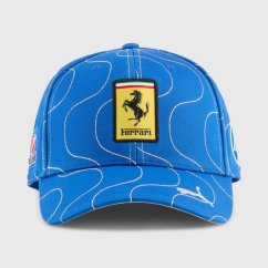 Týmová kšiltovka Scuderia Ferrari SE Monza s logy sponzorů