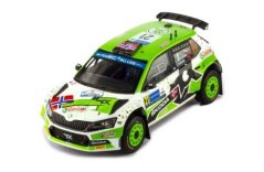 Model IXO Škoda Fabia Rally2 EVO #21 A.Mikkelsen - T.Eriksen Rally Estonia 2022 1:43