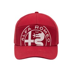 Alfa Romeo kšiltovka s velkým logem červená