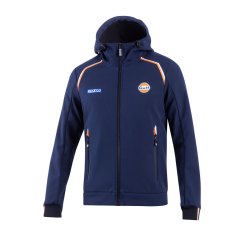 Sparco Gulf Soft Shell Bunda s kapucí SL