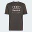 Tričko Audi Revolut F1 šedé x Adidas - volnočasová edice