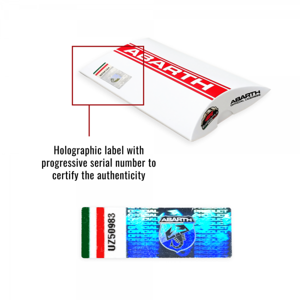 Abarth klíčenka TRICOLOR multi