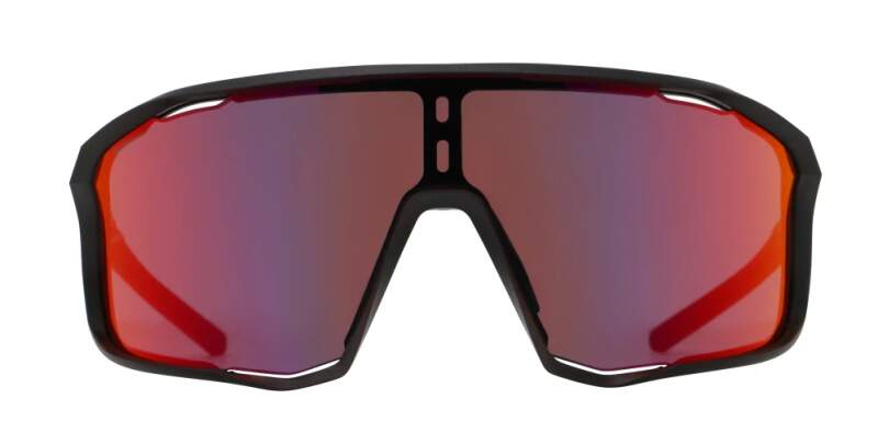 Red Bull Spect sluneční brýle RUMBLE černé s modro purpurovým sklem