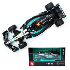 Model Mercedes AMG Petronas F1 W15 BBurago #44 Lewis Hamilton 2024 1:43