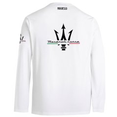 Sparco Tričko s Dlouhým Rukávem Maserati Corse