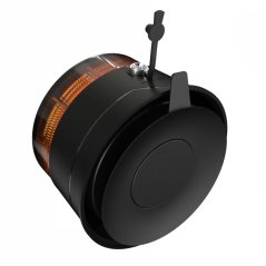 AKU LED oranžový magn. maják, bezdrôtový 30x0,7W