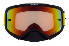 Red Bull Spect motokrosové brýle EVAN černé s červeno-žlutým sklem