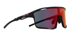 Red Bull Spect sluneční brýle RUMBLE černé s modro purpurovým sklem