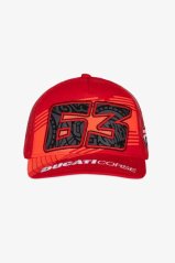 Fanouškovská kšiltovka Ducati Corse - Pecco Bagnaia