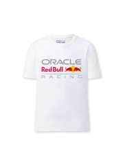Red Bull Racing F1 dětské volnočasové tričko Core bílé