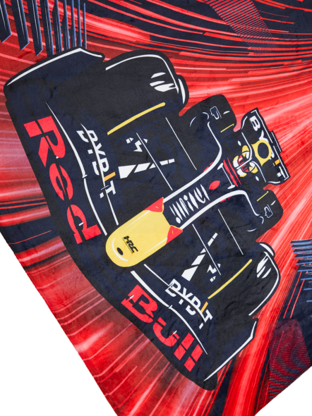 Oracle Red Bull Racing velká deka s motivem Formule 1