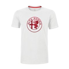 Alfa Romeo tričko SERPENTINE WHITE 2022 bílé