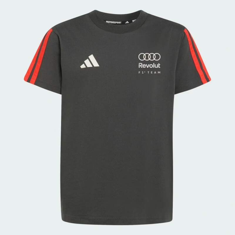 Dětské tričko Audi Revolut F1 šedé x Adidas - volnočasová edice